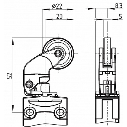 Kонцевой выключатель безопасности Schmersal PS226-T12-K240