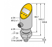 Датчик давления TURCK PS016A-505-2UPN8X-H1141