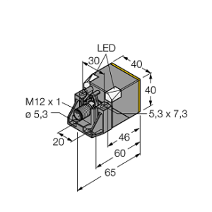 Индуктивный датчик TURCK BI20U-QV40-AP6X2-H1141