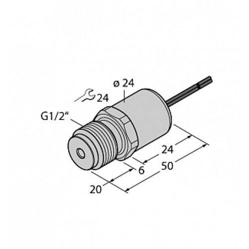 Датчик давления TURCK PT0.2V-1043-U1-WM0.5