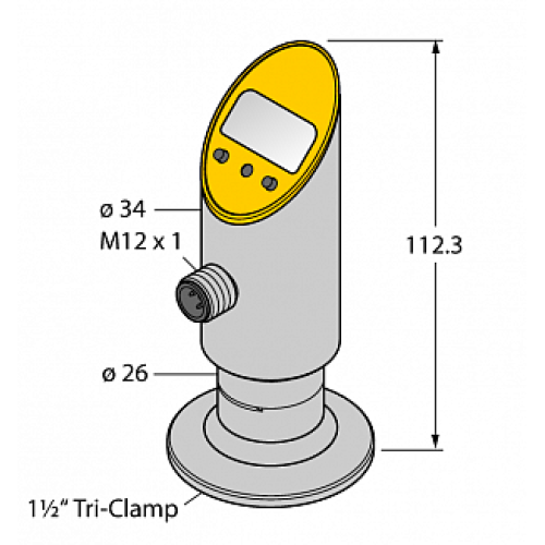 Датчик давления TURCK PS016V-607-2UPN8X-H1141