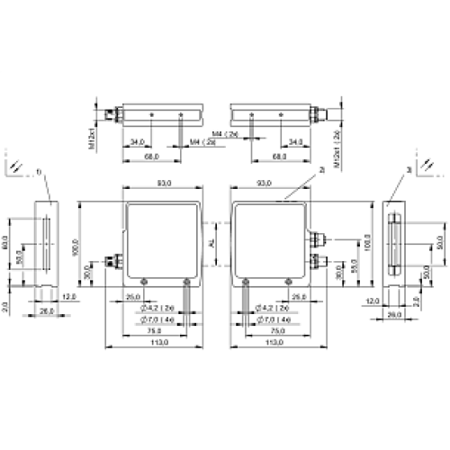 Световая завеса Balluff BLA 50A-002-S4