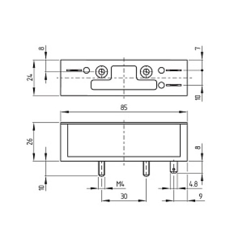 Магнитный герконовый датчик Schmersal BN 32-R