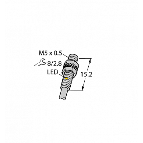 Индуктивный датчик TURCK BI1-EG05K-AP6X