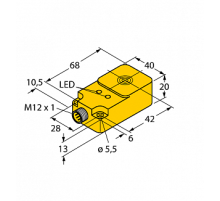 Индуктивный датчик TURCK BI15U-Q20-AP6X2-H1141