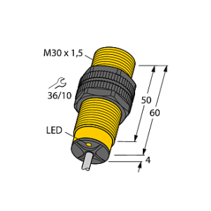 Индуктивный датчик TURCK BI10-S30-AP6X