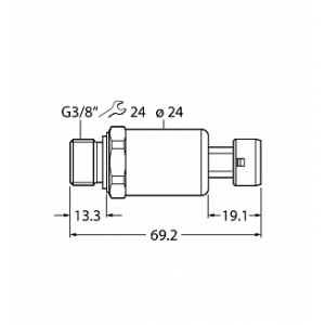 Датчик давления TURCK PT600R-2145-I2-MP11