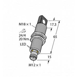 Ультразвуковой датчик TURCK RU40U-M18MS-AP8X2-H1151