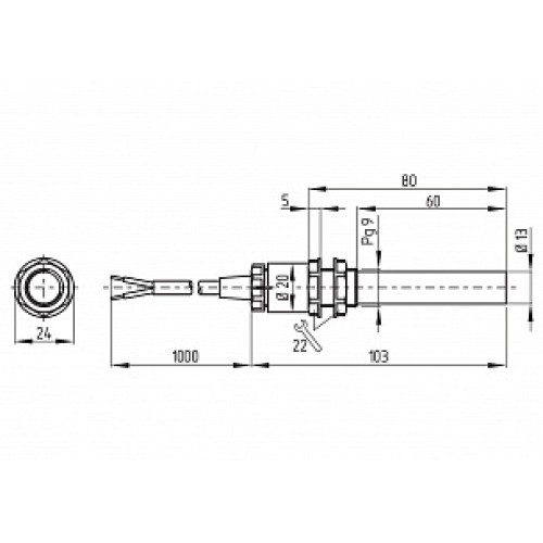 Магнитный герконовый датчик Schmersal BN650-01Z/V