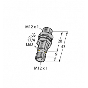 Индуктивный датчик TURCK BI2-G12K-AP6X-H1141