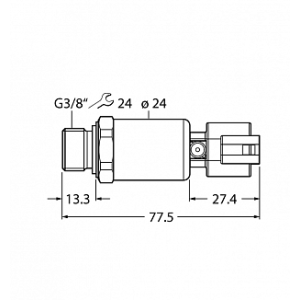 Датчик давления TURCK PT600R-2145-I2-DT043P