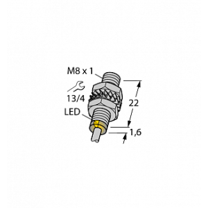 Индуктивный датчик TURCK BI2-EG08K-AN6X