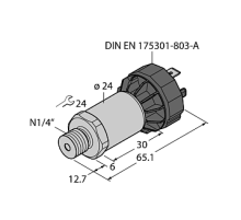 Датчик давления TURCK PT100PSIG-2003-I2-DA91