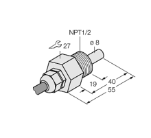 Датчик потока TURCK FCS-N1/2T-NA
