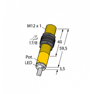 Емкостной датчик TURCK BC3-S12-AP6X