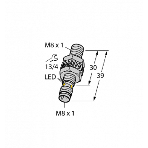 Индуктивный датчик TURCK BI3U-EM08-AP6X-V1131