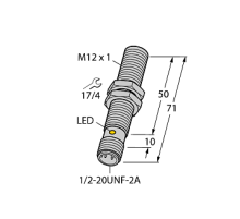 Индуктивный датчик TURCK BI2U-G12-ADZ32X-B3131