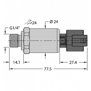 Датчик давления TURCK PT400R-2104-I2-DT043P