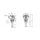 Емкостной датчик Balluff BCS S03T401-NOCFNH-KM16-T02