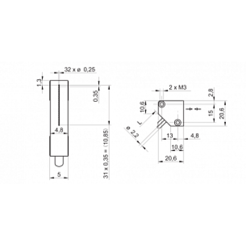 Оптоволоконный кабель Baumer FUE 200C6Y00