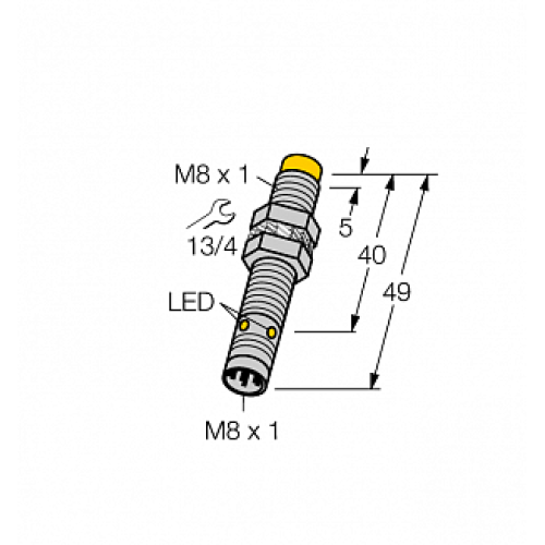 Индуктивный датчик TURCK NI6U-EG08-AP6X-V1131