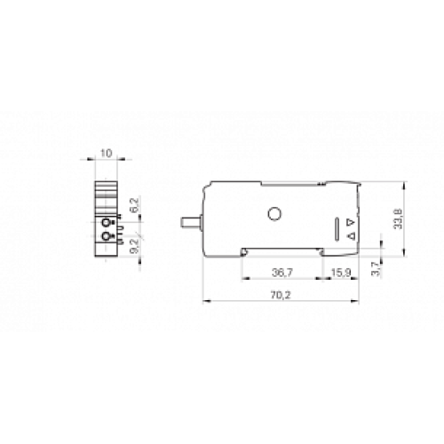 Усилитель для оптоволоконных датчиков Baumer FVDK 10P66YS