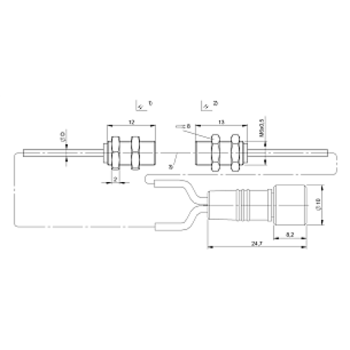 Оптоволоконный кабель Balluff BOH TI-M06-002-01-S49F