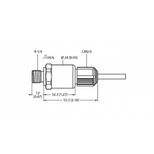 Датчик давления TURCK PT16R-1004-I2-CM2.0