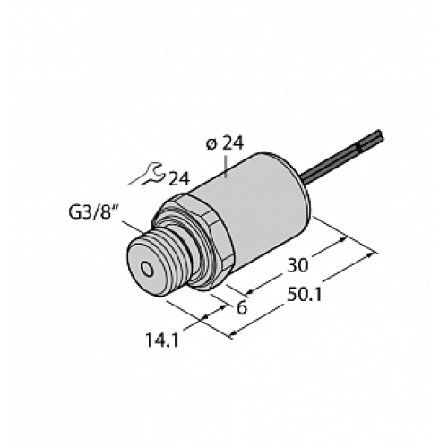 Датчик давления TURCK PT600R-2045-I2-WM0.5/X