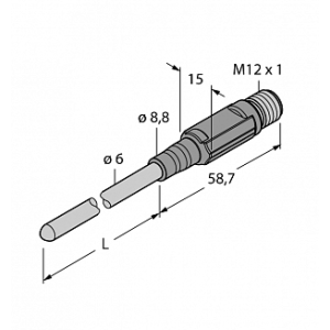 Датчик температуры TURCK TTM150C-206A-CF-LI6-H1140-L150