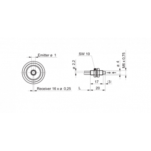 Оптоволоконный кабель Baumer FCE 200C1Y00