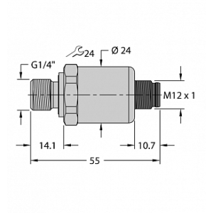 Датчик давления TURCK PT010R-1104-I2-H1143