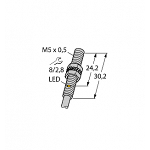 Индуктивный датчик TURCK BI1-EG05-AP6X