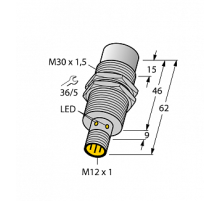 Индуктивный датчик TURCK NI30U-EM30WD-VP6X-H1141