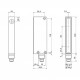 Световая завеса Micro Detectors BX80A/4P-2H