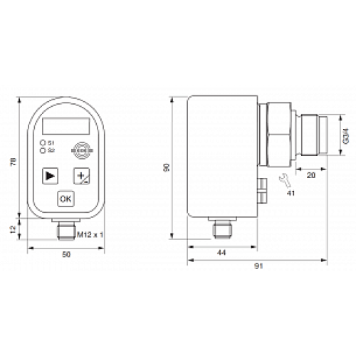 Датчик давления EGE-Elektronik DN 752 GAPP-16