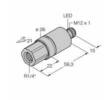 Датчик давления TURCK PC600R-211-2UPN8X-H1141