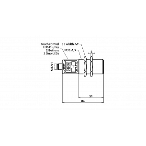 Ультразвуковой датчик Microsonic crm+130/D/TC/E