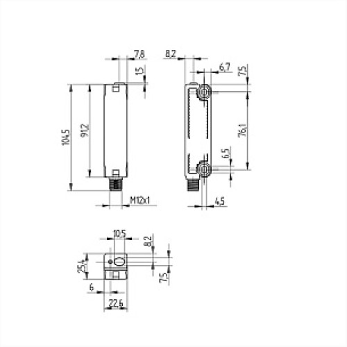 Магнитный датчик безопасности Wenglor SD4RAS01IN89