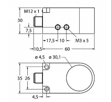 Кольцевой датчик TURCK BI30R-W30-DAP6X-H1141