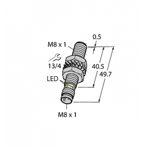 Индуктивный датчик TURCK BI2-M08E-AP6X-V1131