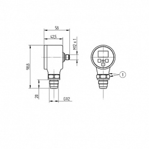 Датчик давления Wenglor FFMP226