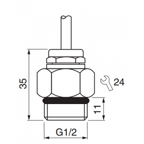 Датчик температуры EGE-Elektronik TGM 050-TS060