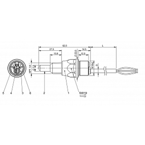 Емкостной датчик уровня Balluff BCS S44KK03-GPCFNG-EP02