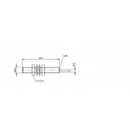 Индуктивный датчик Balluff BES M08MI-NSC20B-BV02