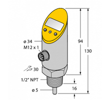 Датчик температуры TURCK TS-530-LI2UPN8X-H1141-L016