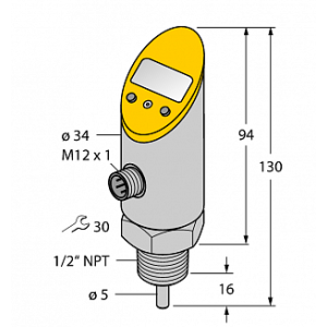 Датчик температуры TURCK TS-530-LI2UPN8X-H1141-L016