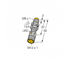 Индуктивный датчик TURCK NI3-EG08K-AP6X-H1341