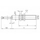Магнитный герконовый датчик Schmersal BN 120L-10Z/V 2,0M