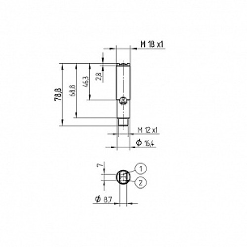 Оптический датчик Wenglor HD11PA3